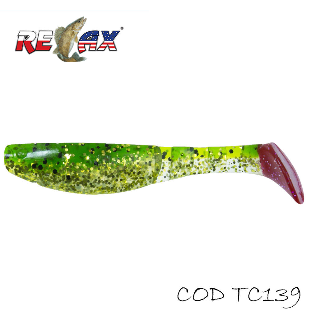 Shad Relax Kopyto 4L TriColor 139 10cm 14g 4buc/plic