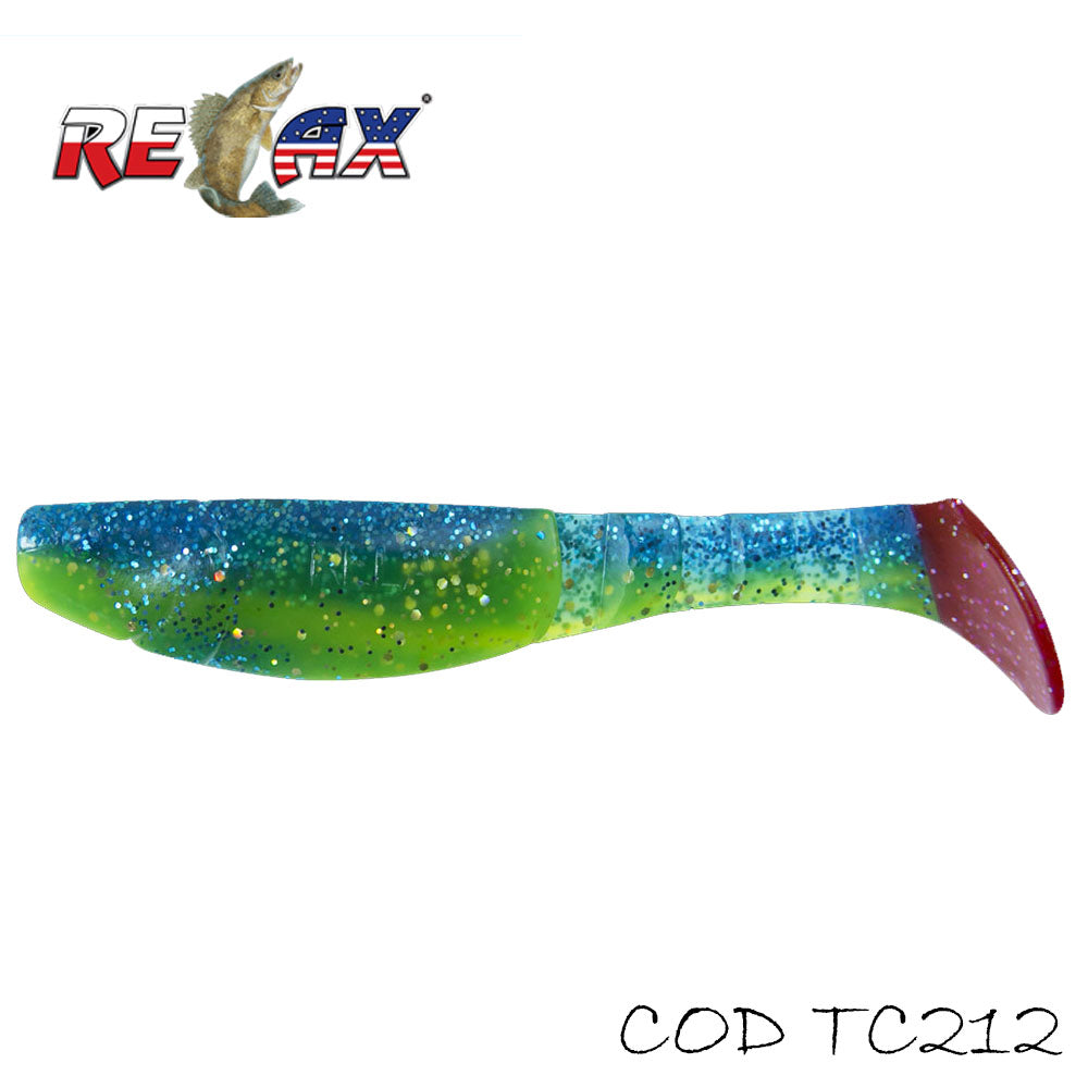 Shad Relax Kopyto 4L TriColor 212 10cm 14g 4buc/plic