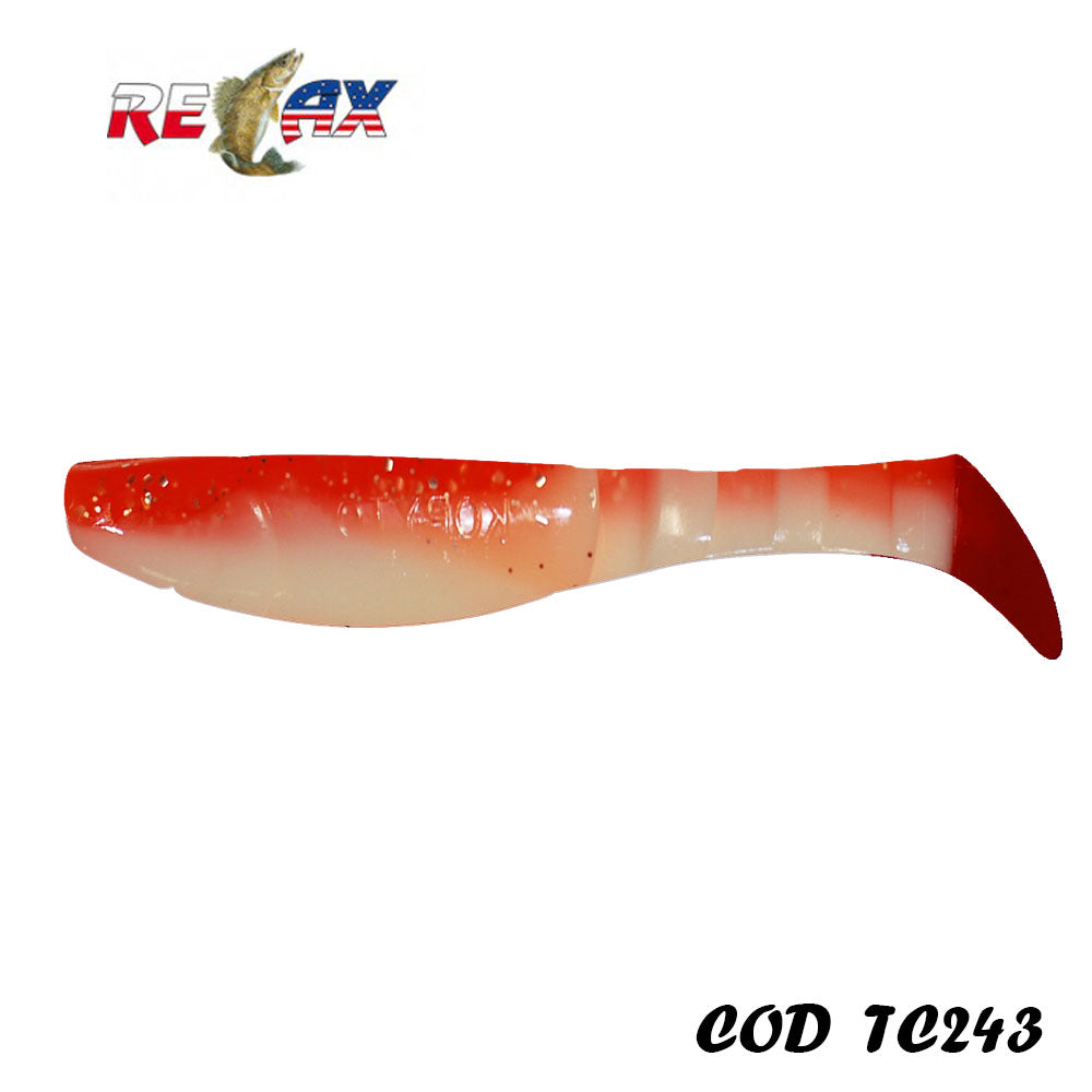 Shad Relax Kopyto 4L TriColor 243 10cm 14g 4buc/plic
