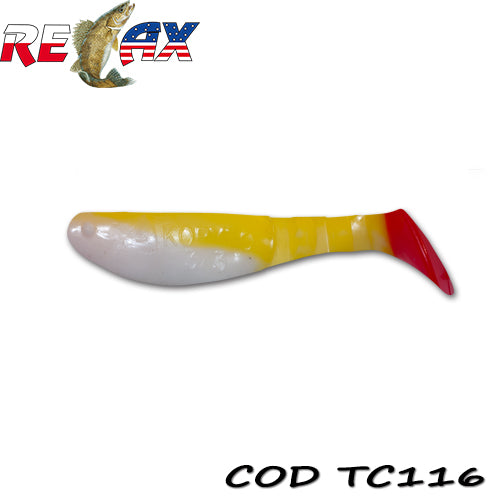 Shad Relax Kopyto 7.5cm Tricolor TC116 10Buc/Plic