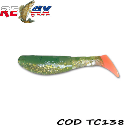 Shad Relax Kopyto 7.5cm Tricolor TC138 10Buc/Plic