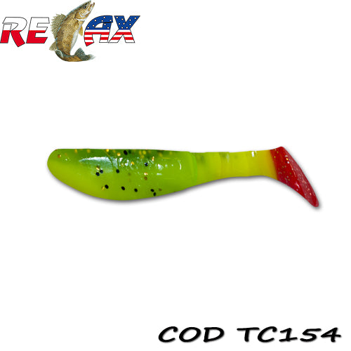 Shad Relax Kopyto 7.5cm Tricolor TC154 10Buc/Plic