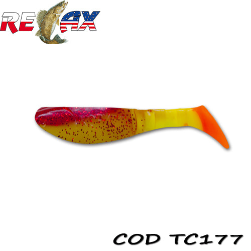 Shad Relax Kopyto 7.5cm Tricolor TC177 10Buc/Plic