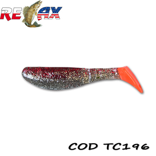 Shad Relax Kopyto 7.5cm Tricolor TC196 10Buc/Plic