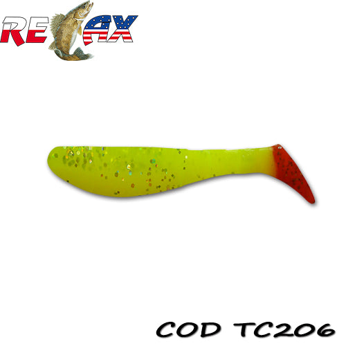 Shad Relax Kopyto 7.5cm Tricolor TC206 10Buc/Plic