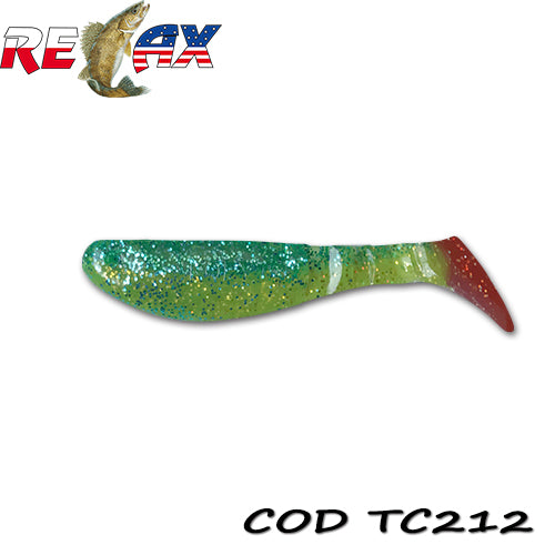 Shad Relax Kopyto 7.5cm Tricolor TC212 10Buc/Plic