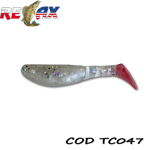 Shad Relax Kopyto Tricolor 7.5cm 047 5buc/plic