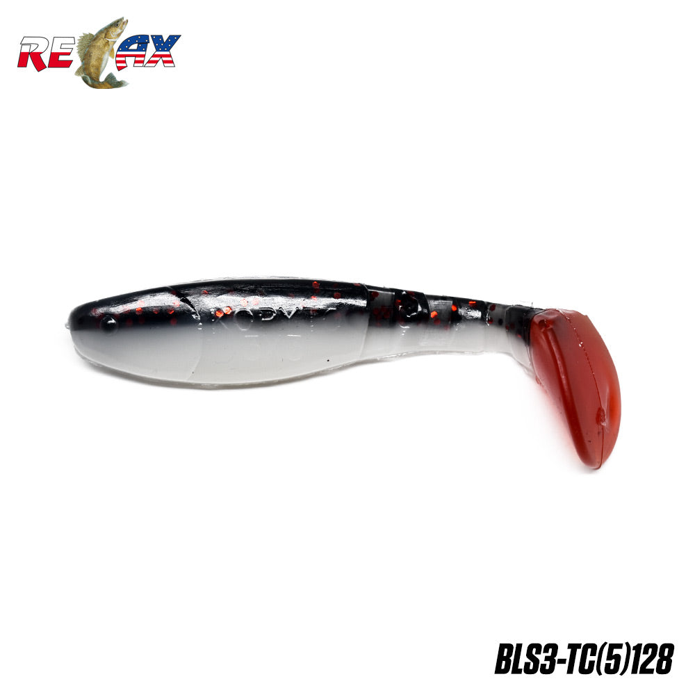 Shad Relax Kopyto Tricolor 7.5cm 128 5buc/plic