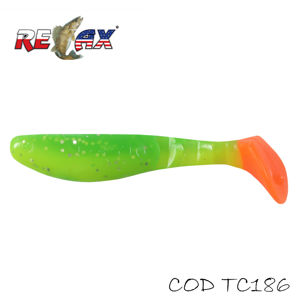 Shad Relax Kopyto Tricolor 7.5cm 186 5buc/plic