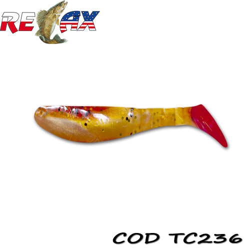 Shad Relax Kopyto Tricolor 7.5cm 236 5buc/plic