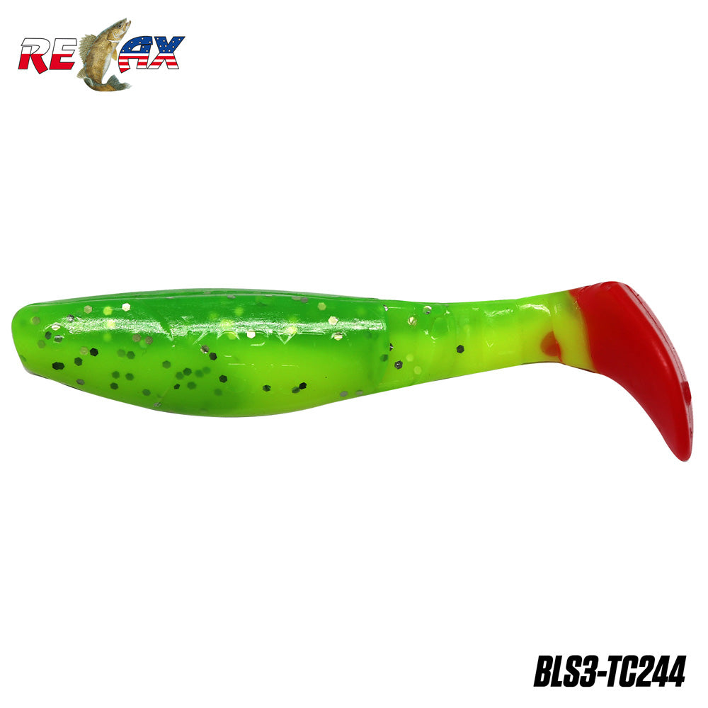 Shad Relax Kopyto Tricolor 7.5cm 244 5buc/plic