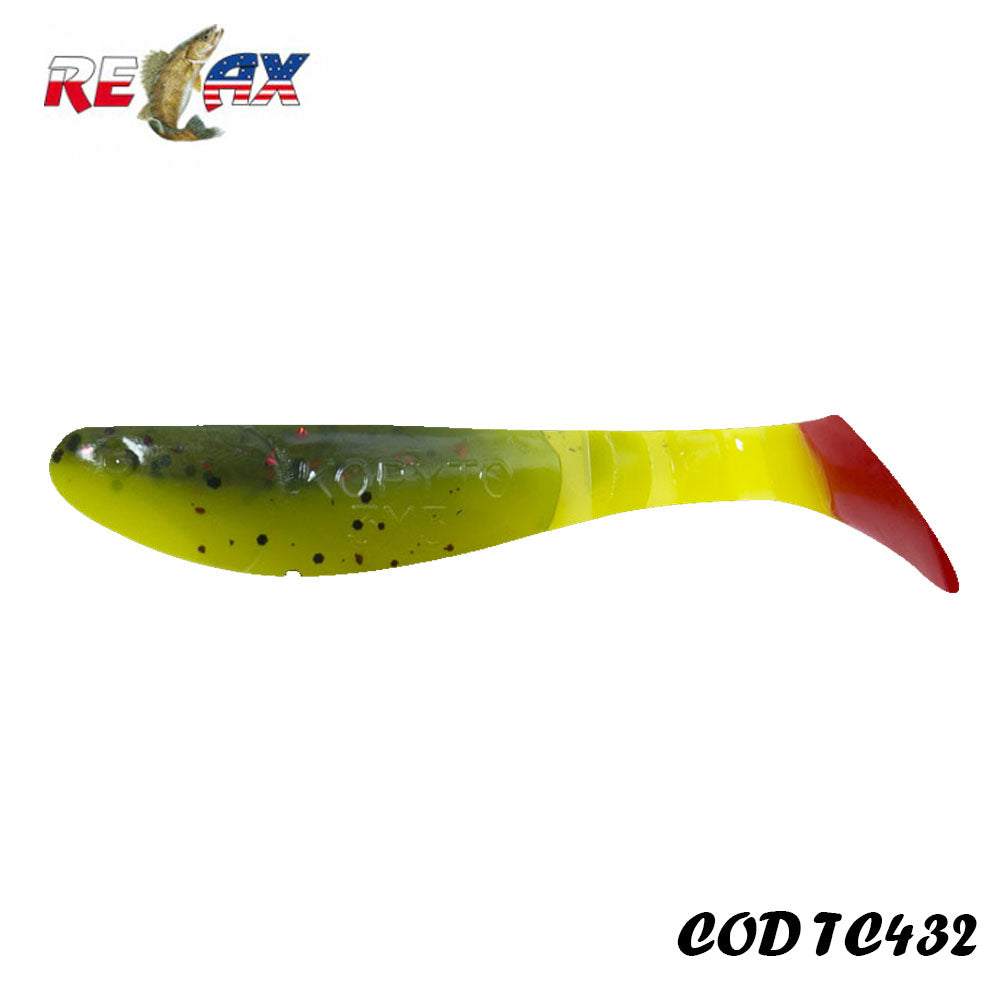 Shad Relax Kopyto Tricolor 7.5cm 432 5buc/plic