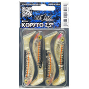Shad Relax Lures Kopyto Print 004, 6.2cm, 4buc/pac