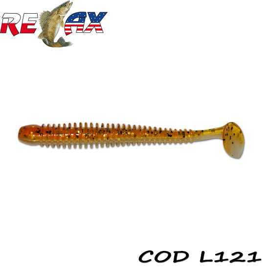 Shad Relax Texas 10Cm Laminat L121 10 Buc/Plic