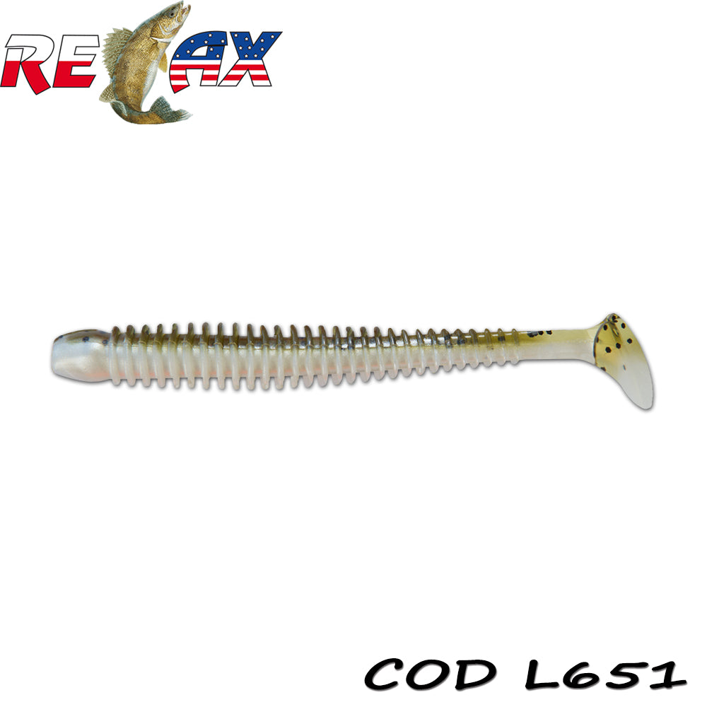 Shad Relax Texas 10Cm Laminat L651 10 Buc/Plic