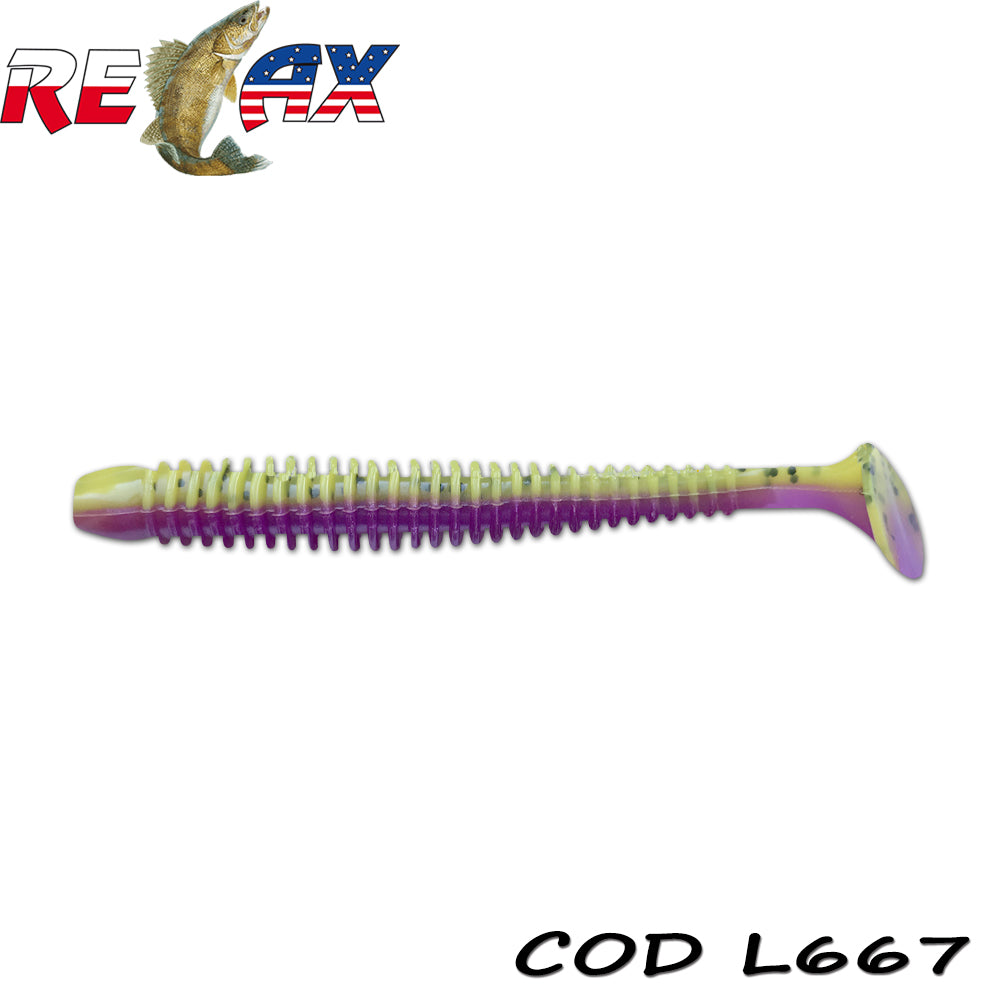 Shad Relax Texas 10Cm Laminat L667 10 Buc/Plic