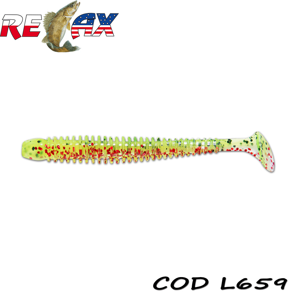 Shad Relax Texas Laminated 10cm L659 4buc/plic