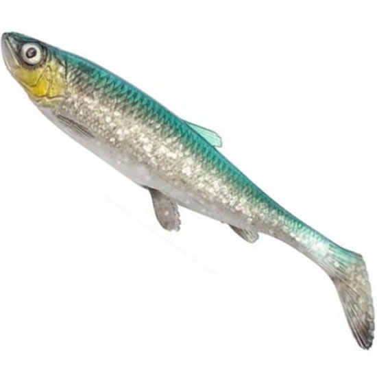 Shad SAVAGE GEAR 3D Herring Shad, Green Silver, 21.5cm, 65g, 1buc/pac
