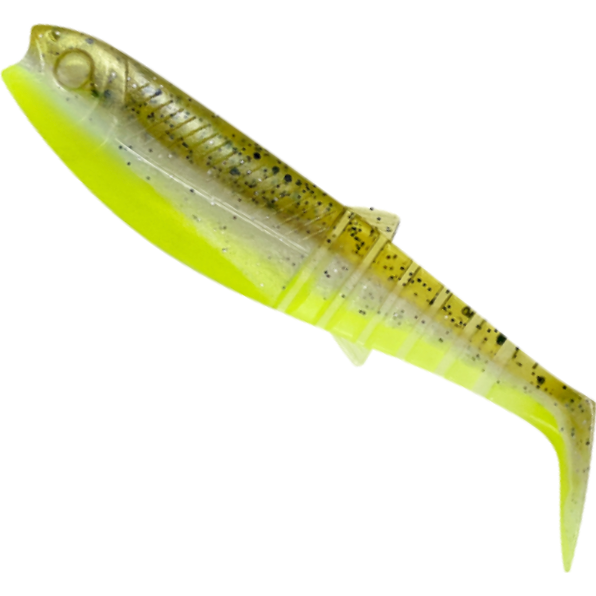 Shad SAVAGE GEAR Cannibal Shad, Green Pearl Yellow, 12.5cm, 20g,  4buc/pac