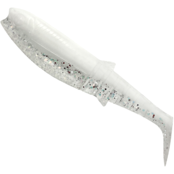 Shad SAVAGE GEAR Cannibal Shad, White Flash, 12.5cm, 20g,  4buc/pac