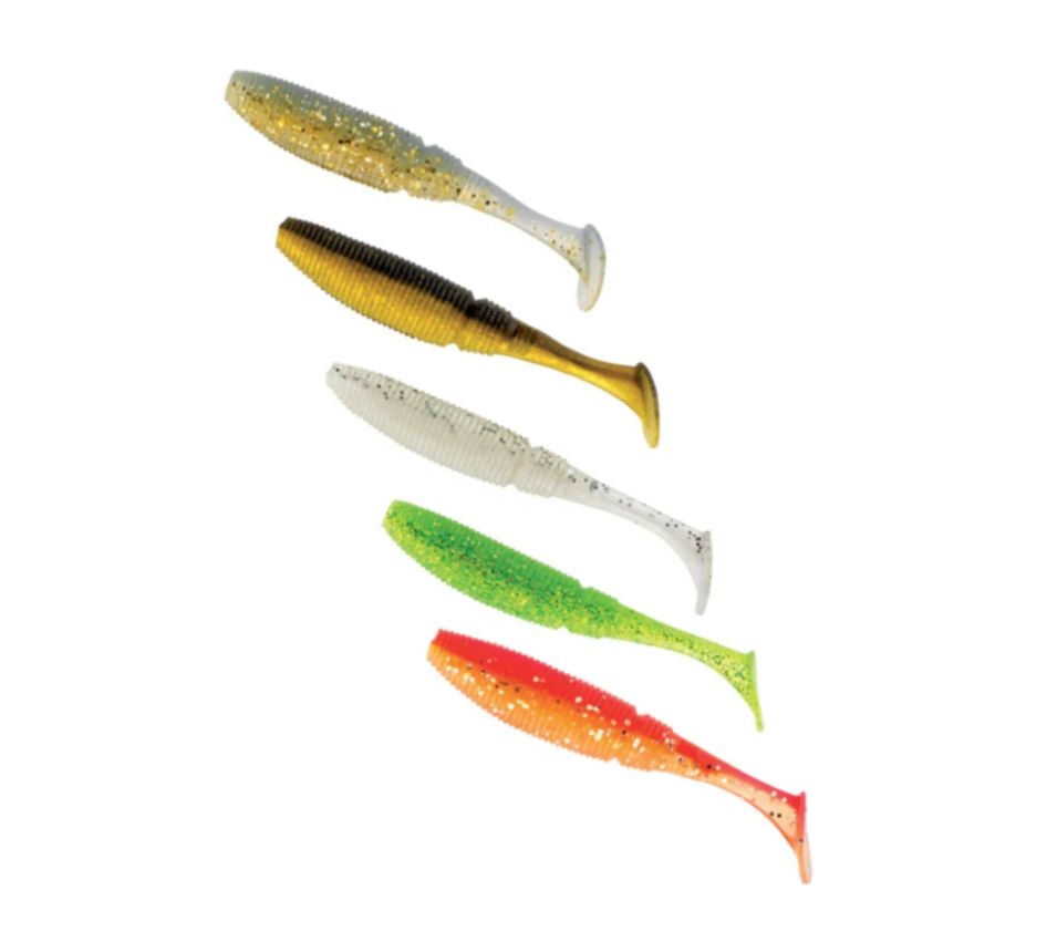 Shad Sakura Slit Evo, Color Mix, 10cm, 5buc/blister