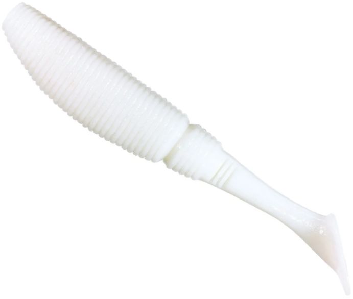 Shad Sakura Slit Evo, Glow White 006, 10cm, 5buc