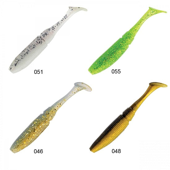 Shad Sakura Slit Shad Evo Color Mix 5cm 8buc