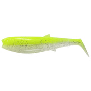 Shad Savage Gear Cannibal, Flou Yellow Glow, 8cm, 5g, 5buc/pac