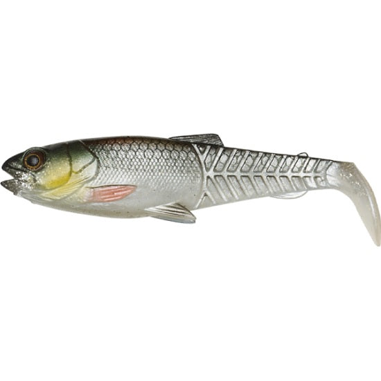 Shad Savage Gear Craft Cannibal Paddletail 6.5cm 4g 4buc/plic Green Silver