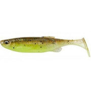 Shad Savage Gear Fat Minnow T-Tail, Green Pearl Yellow, 13cm, 20g, 5buc/pac