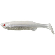 Shad Savage Gear Fat Minnow T-Tail, White Silver, 7.5cm, 4buc/plic