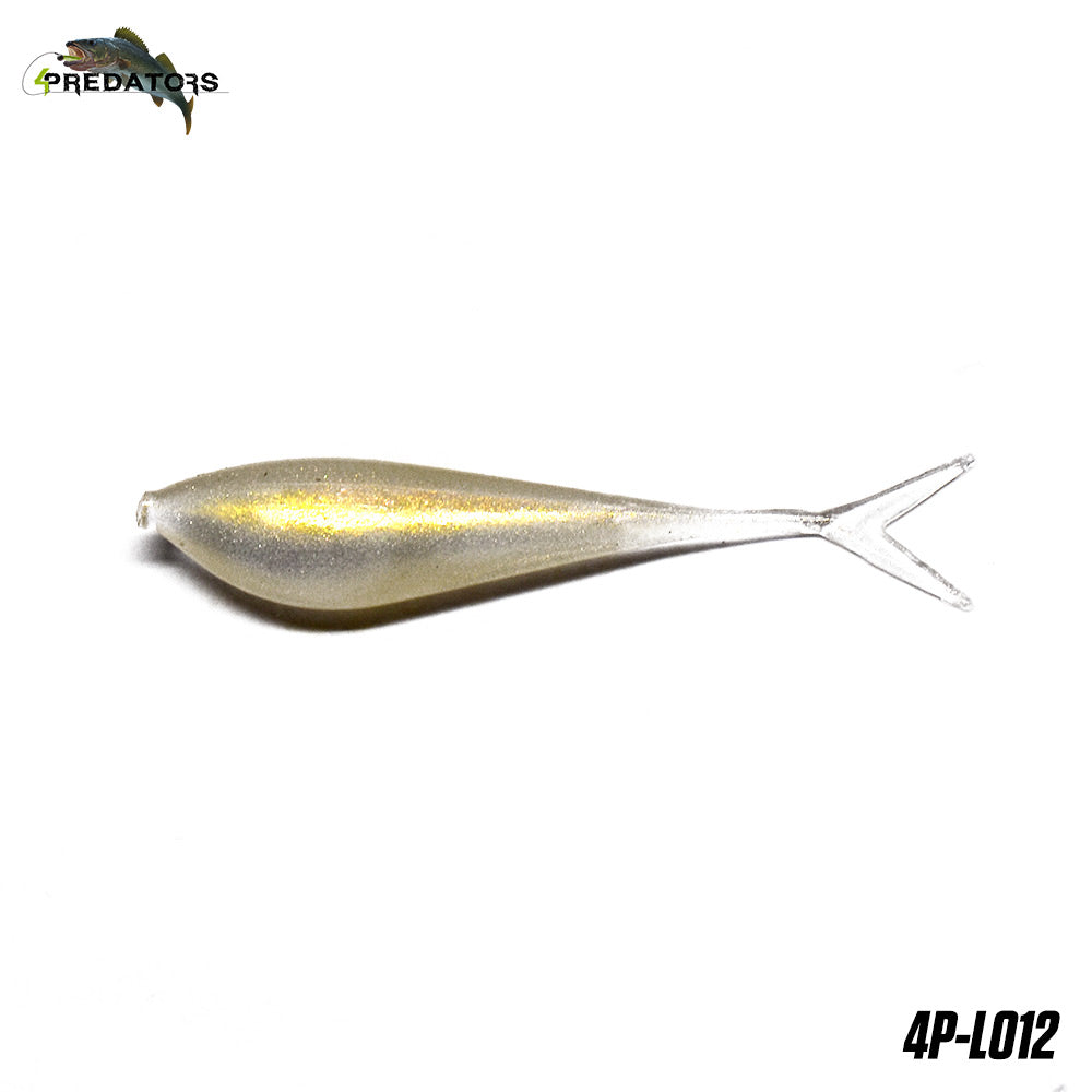 Shad Split Tail 4Predators Fork Shad L012 4cm 15buc