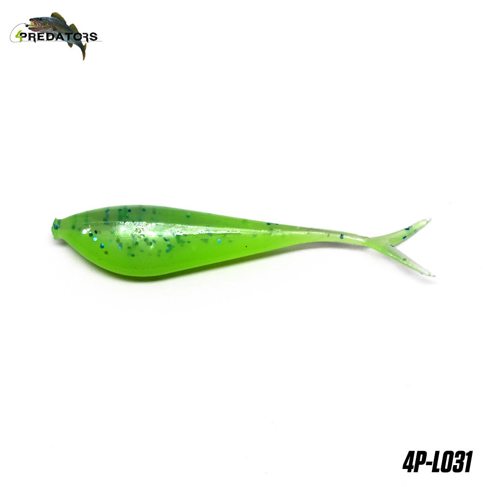 Shad Split Tail 4Predators Fork Shad L031 4cm 15buc