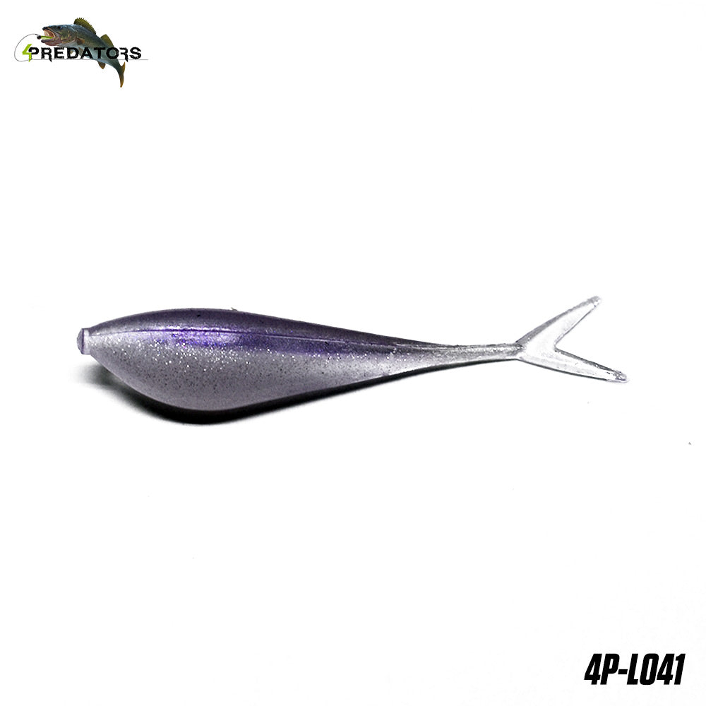 Shad Split Tail 4Predators Fork Shad L041 4cm 15buc