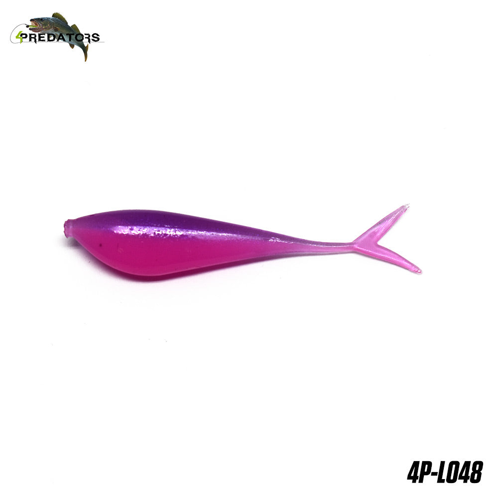 Shad Split Tail 4Predators Fork Shad L048 4cm 15buc