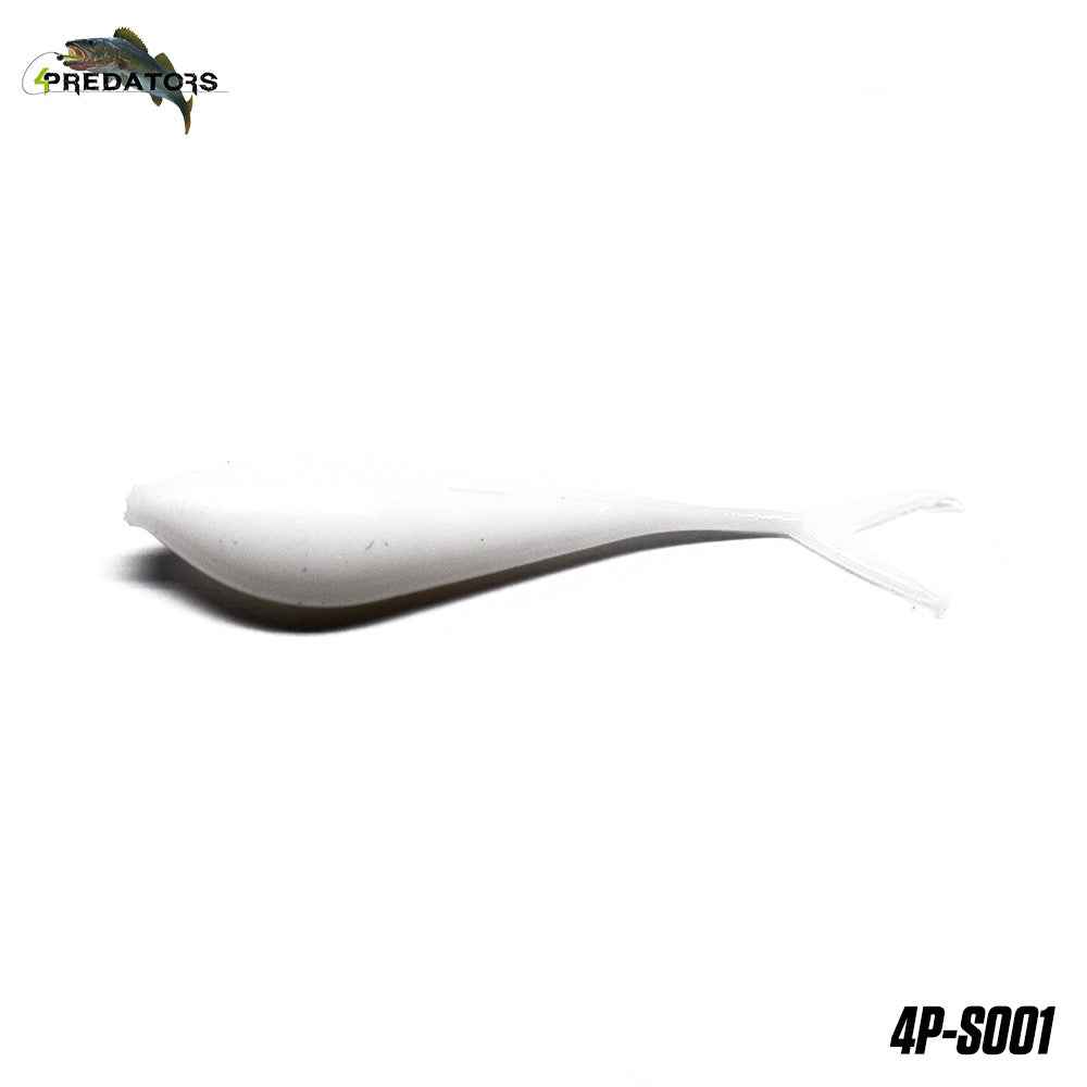 Shad Split Tail 4Predators Fork Shad S001 4cm 15buc