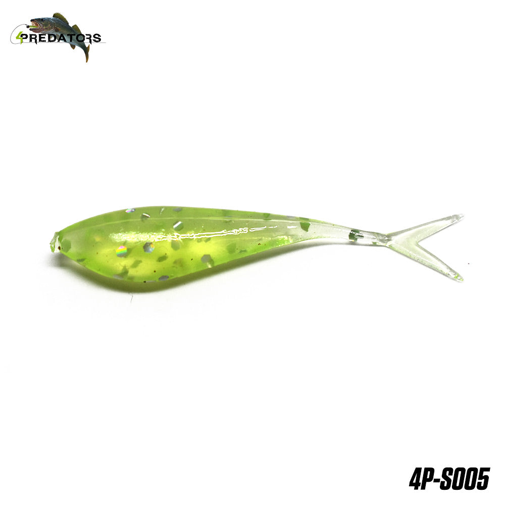 Shad Split Tail 4Predators Fork Shad S005 4cm 15buc