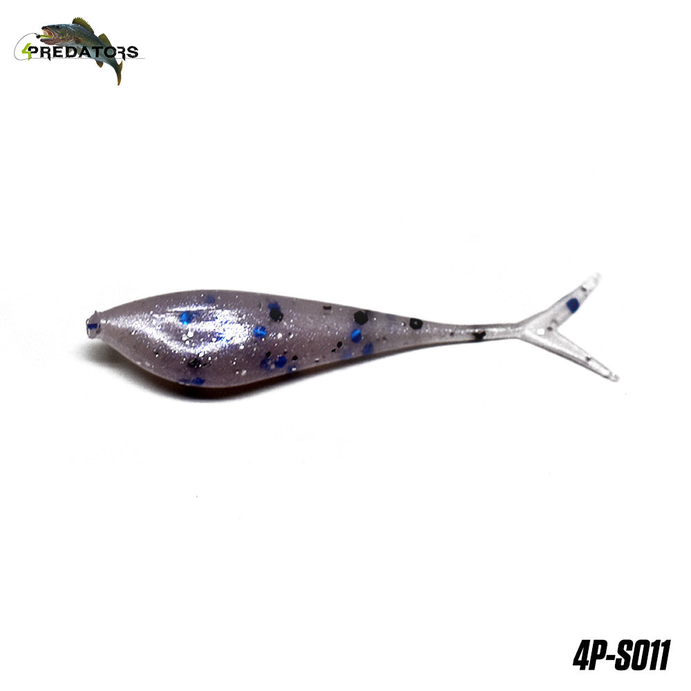 Shad Split Tail 4Predators Fork Shad S011 4cm 15buc