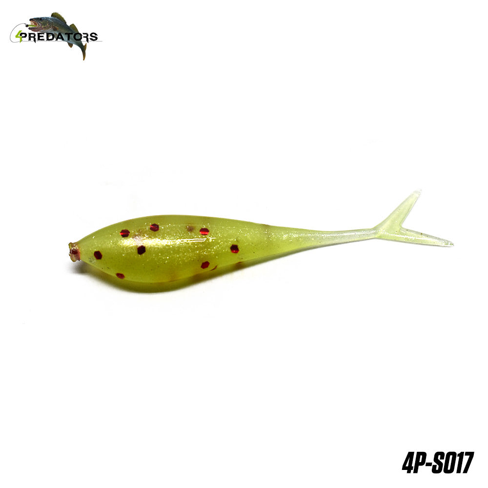 Shad Split Tail 4Predators Fork Shad S017 4cm 15buc
