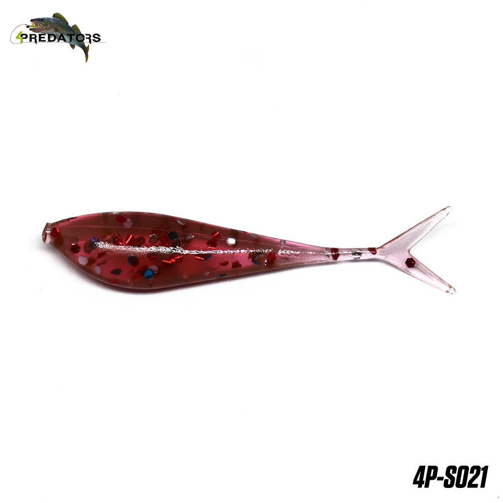 Shad Split Tail 4Predators Fork Shad S021 4cm 15buc