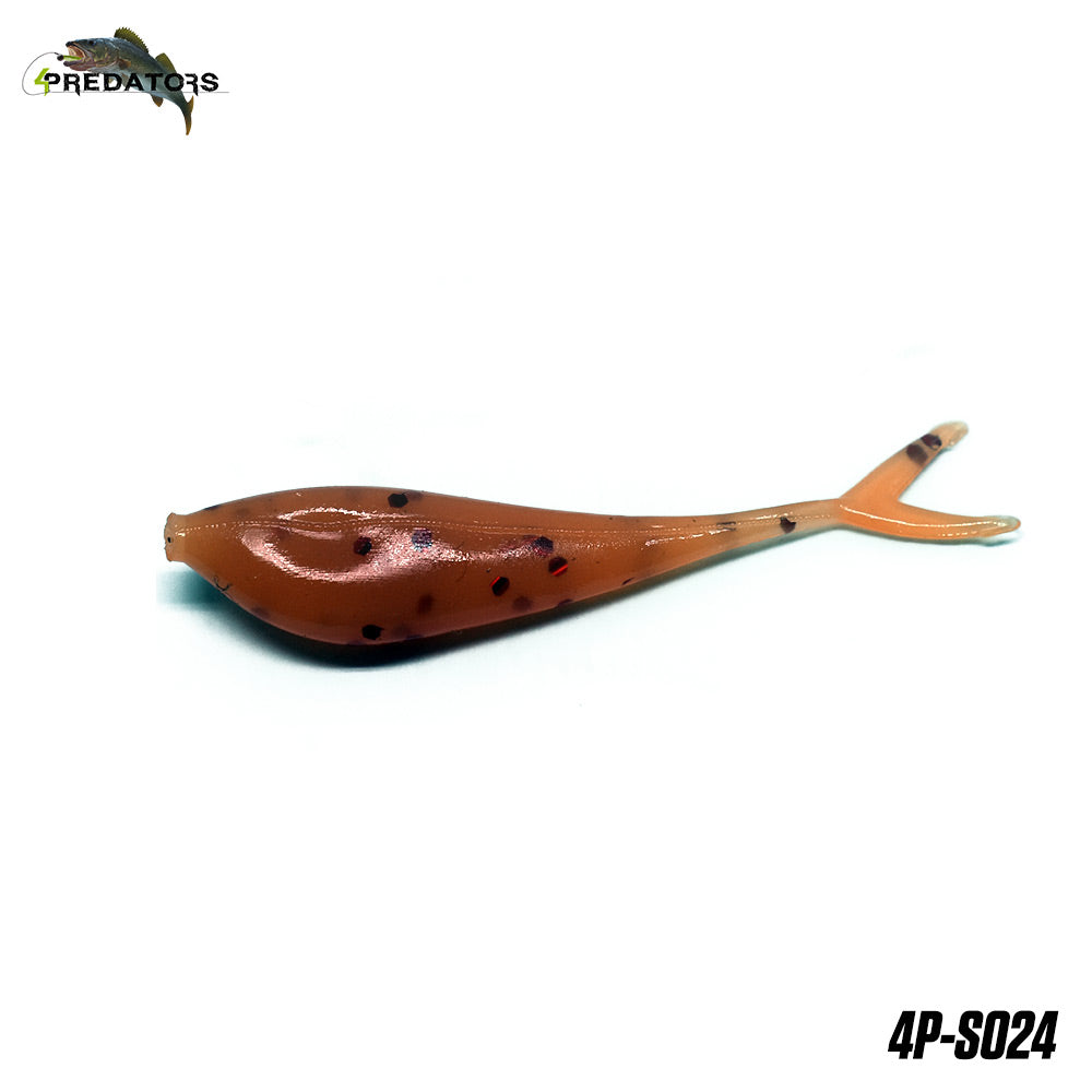 Shad Split Tail 4Predators Fork Shad S024  4cm 15buc