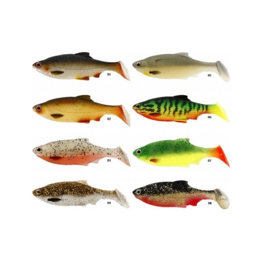 Shad Westin Ricky the Roach 7cm Fireflake 5pcs