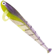 Shad ZECK Quappie, Purple Chartreuse, 7.3g, 12cm, 3buc/pac