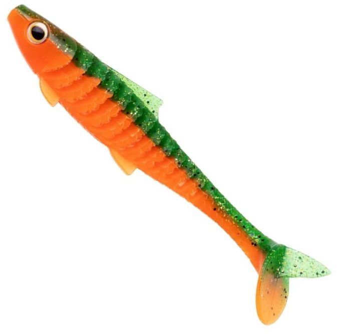 Shand ZECK Baby Rippler, Green Fire, 7g, 10cm, 4buc/pac