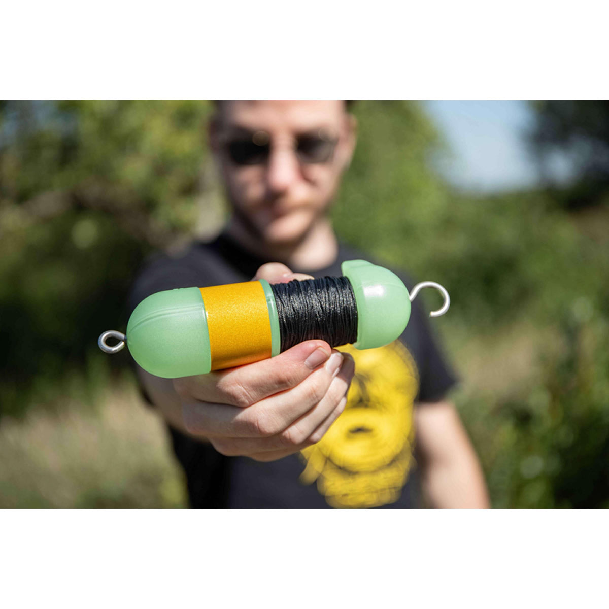 Sistem Atasare BLACK CAT Outrigger Float, Glow, 1buc/pac