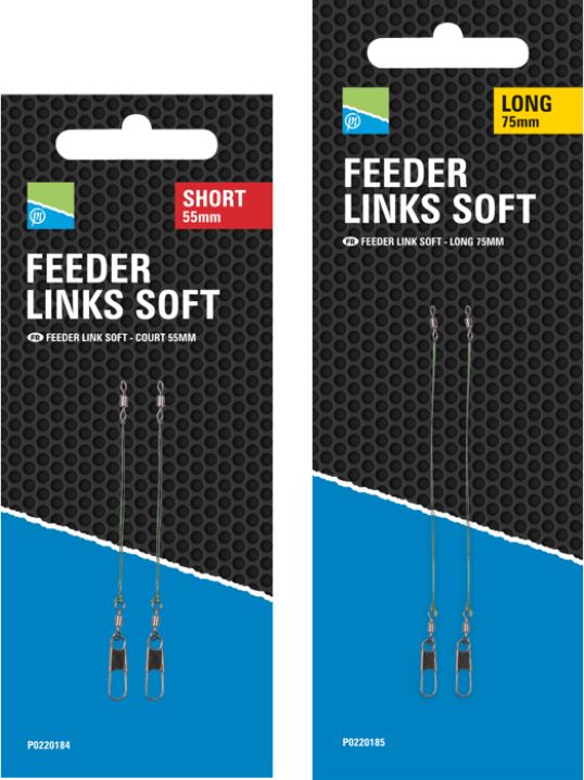 Sistem PRESTON Antitangle Feeder Link Soft Short, 5.5cm, 2buc/pac