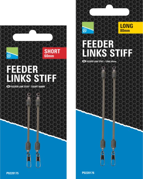 Sistem PRESTON Antitangle Feeder Link Stiff Long, 8cm, 2buc/pac