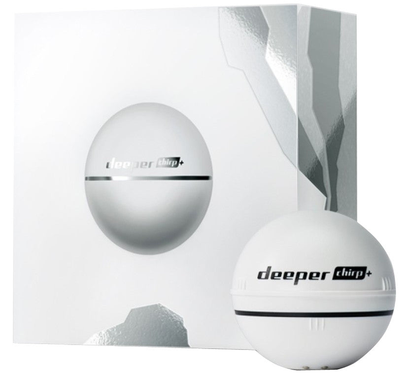 Smart  Sonar DEEPER Chirp Plus Editie Limitata, Alb + Wireless Echo-Sounder + GPS Model DP3H10S10