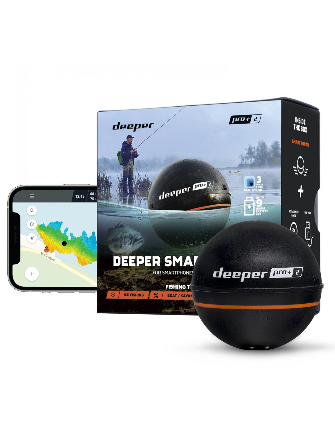 Smart Sonar DEEPER Pro+ 2
