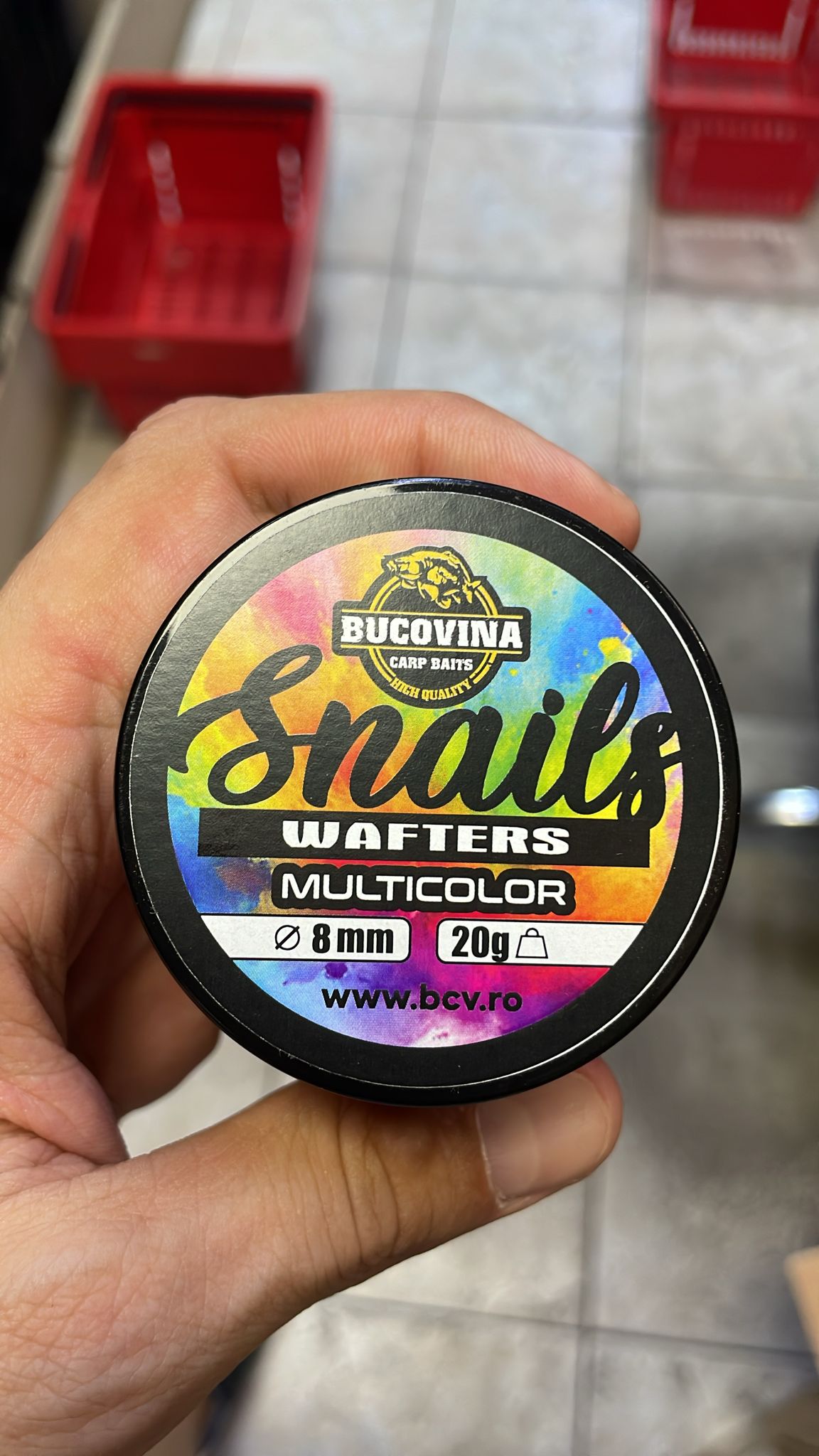 Snails Wafters Bucovina Baits Multicolor, 8mm, 20g